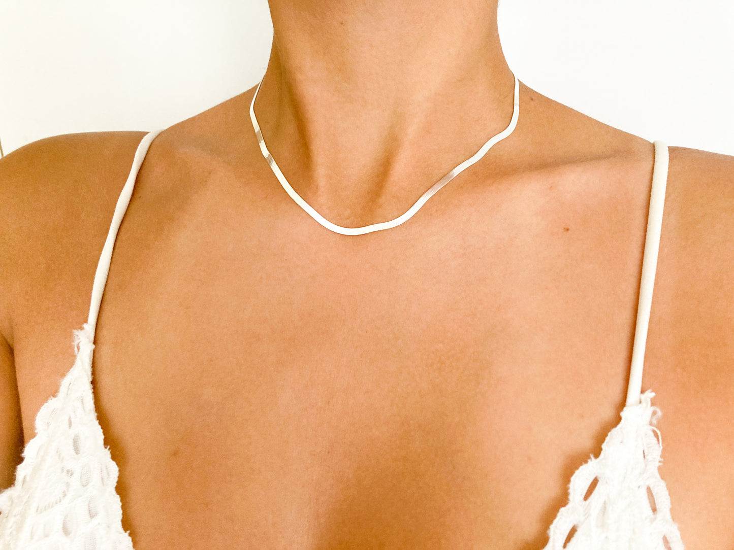 Collar Cinta Plata 925
