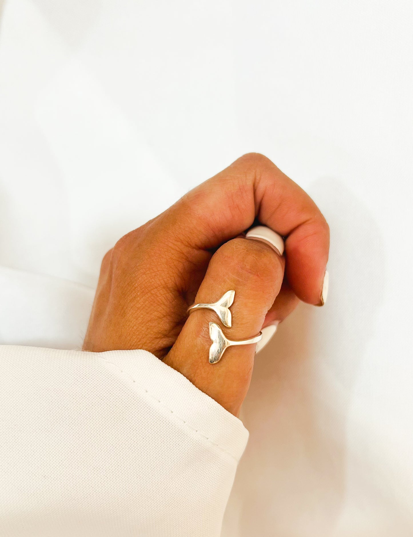 Anillo cola de ballena