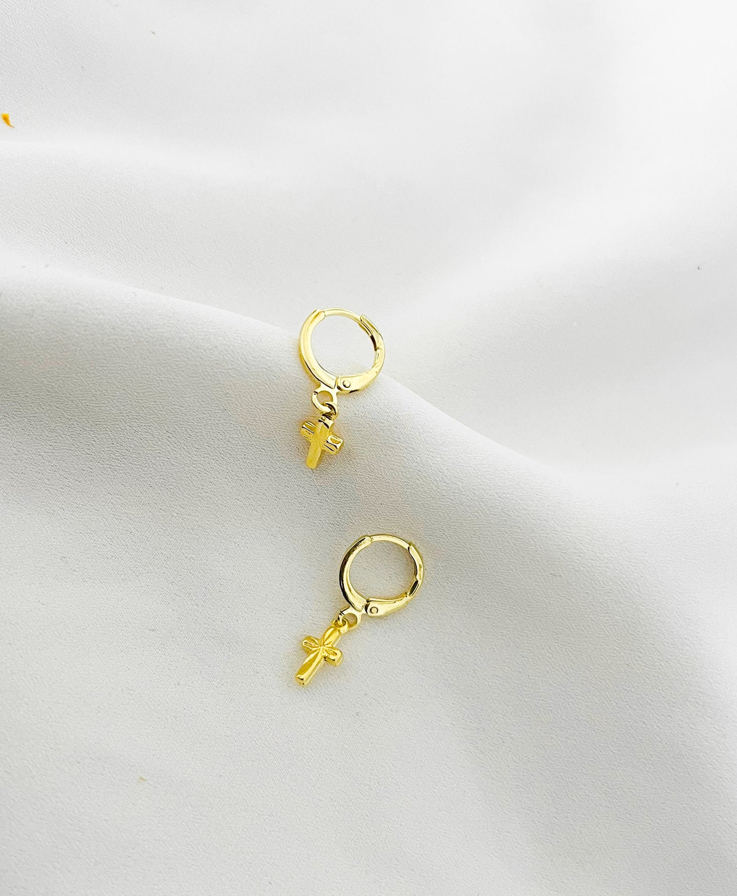 Argollas Cruz Gold