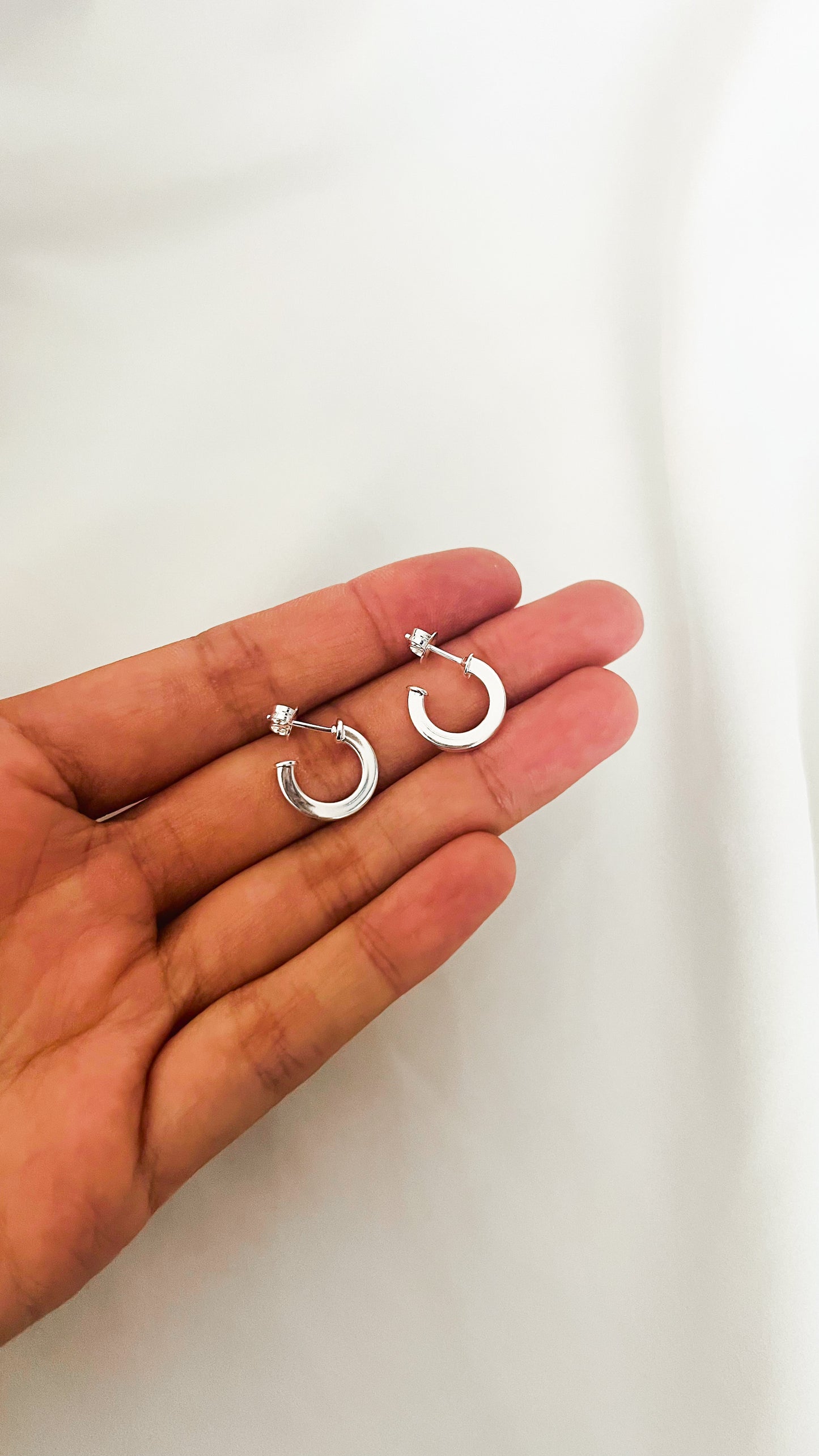 Argollas lisas mini