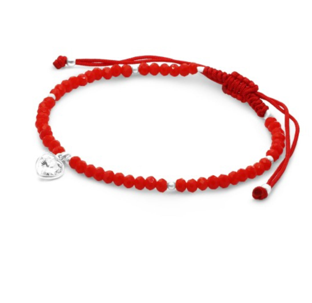 Pulsera roja protección