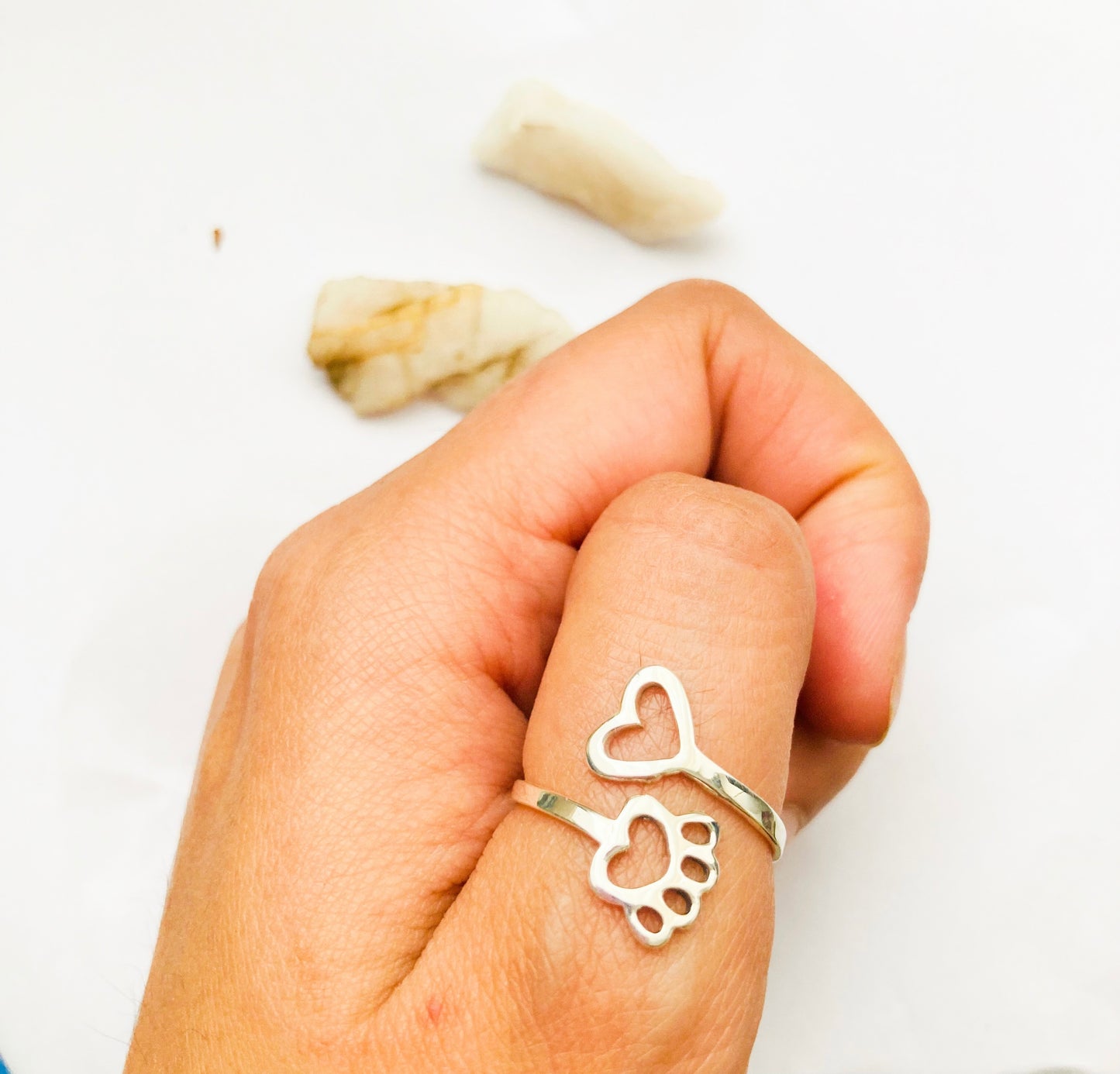 Anillo Huella Corazón
