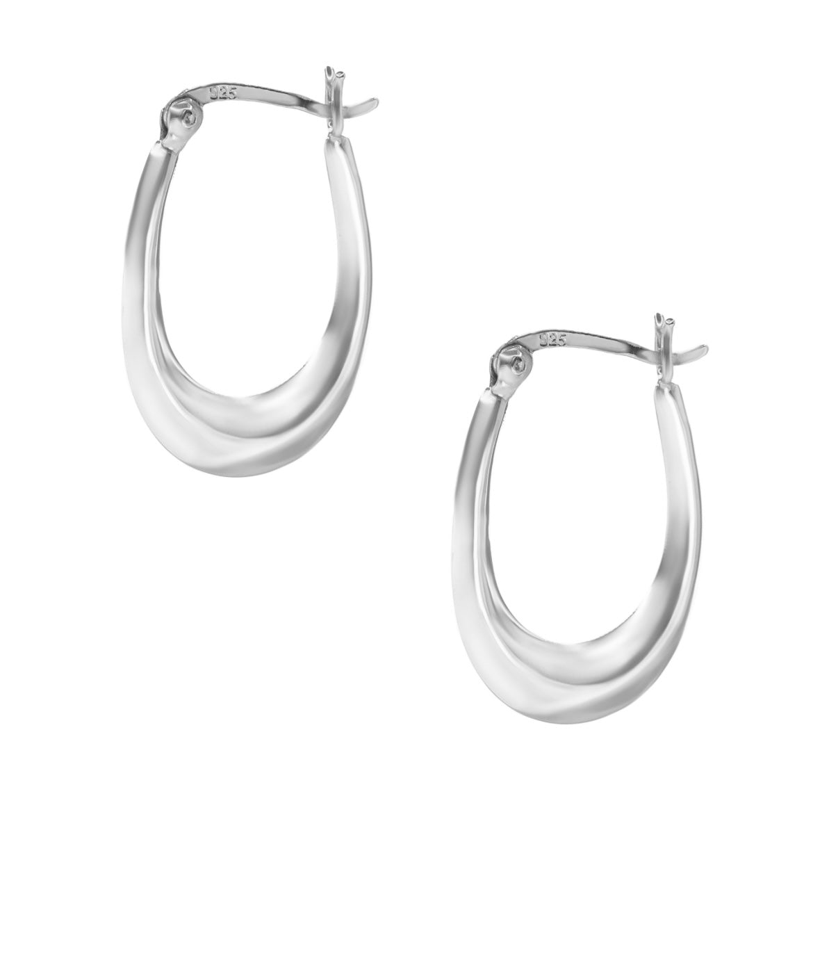 Argollas alargadas