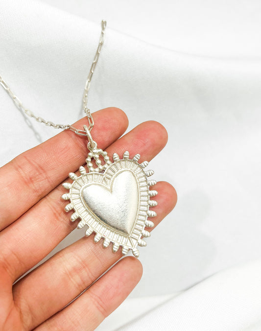 Collar Maxi corazón detente