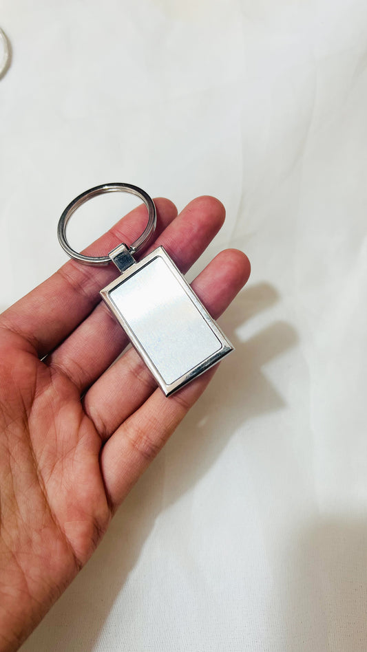 Llavero personalizado rectangular