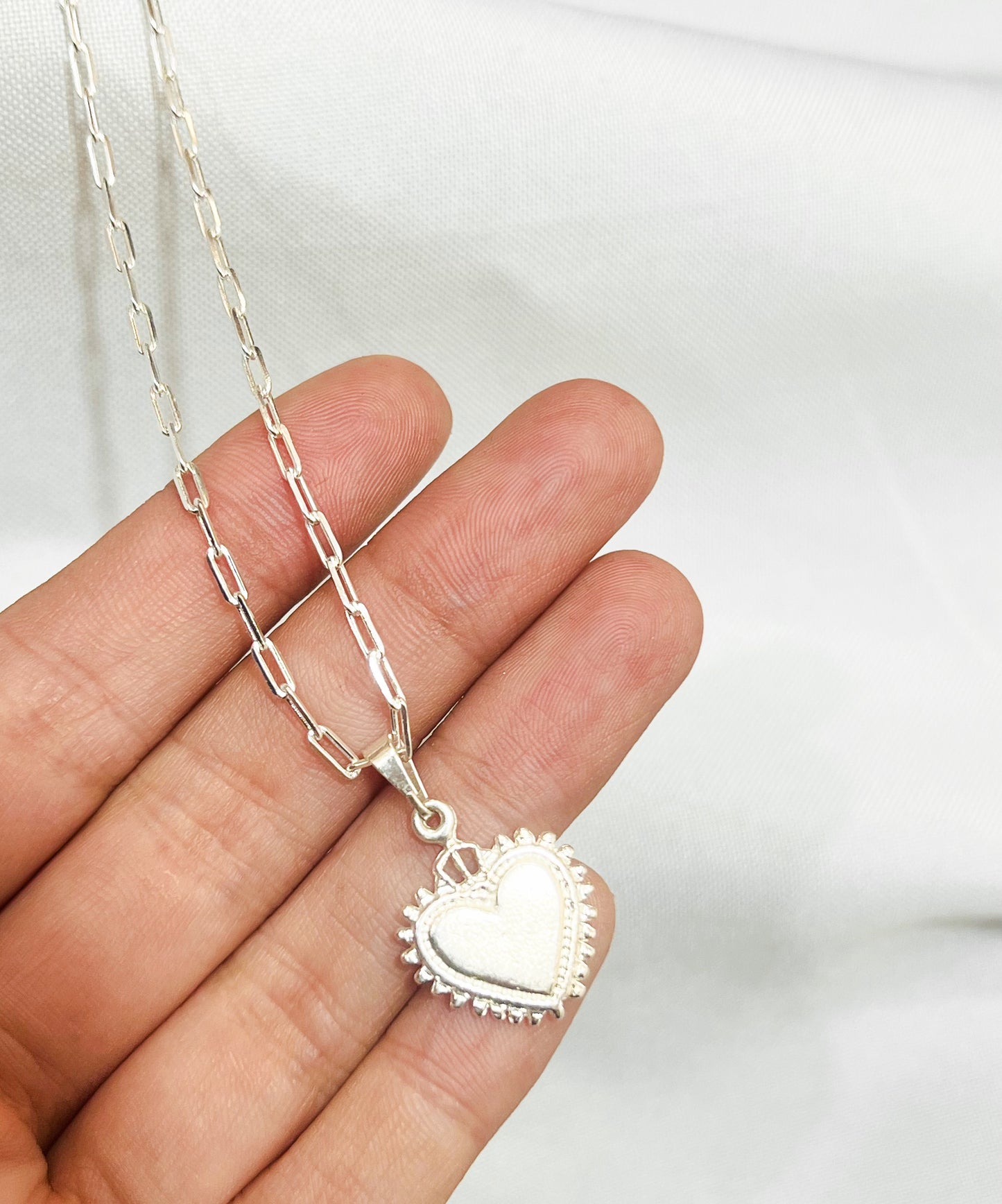 Collar corazón