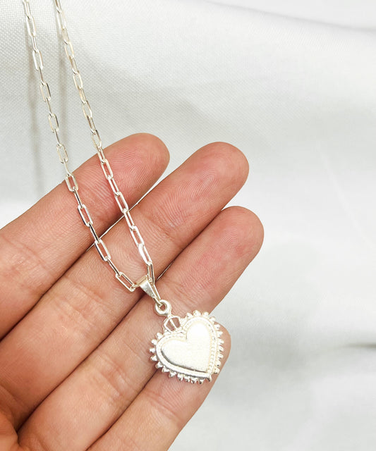 Collar corazón