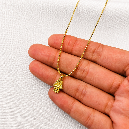 Collar mano Fátima