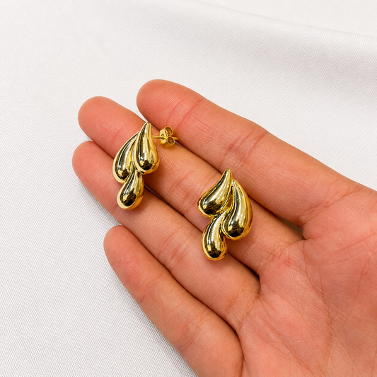 Aros gota gold