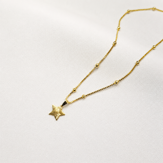 Collar mini estrella