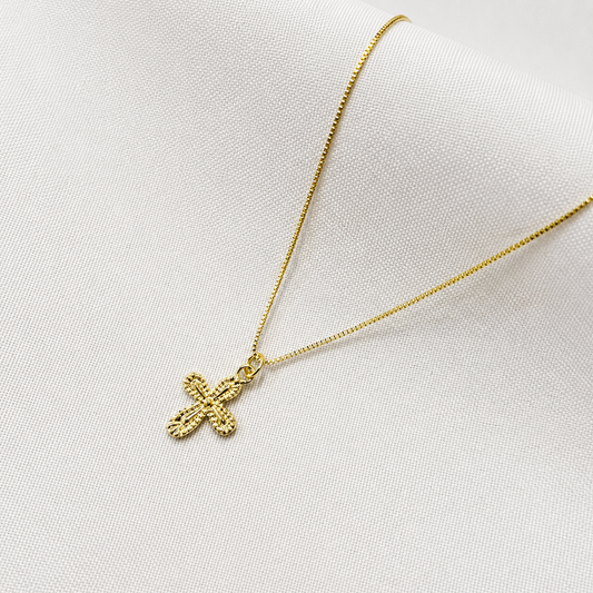 Collar mini cruz