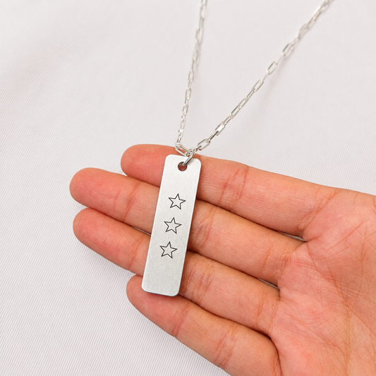 Collar placa personalizada