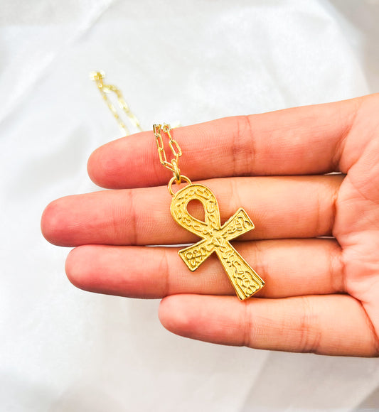 Collar Cruz Ankh