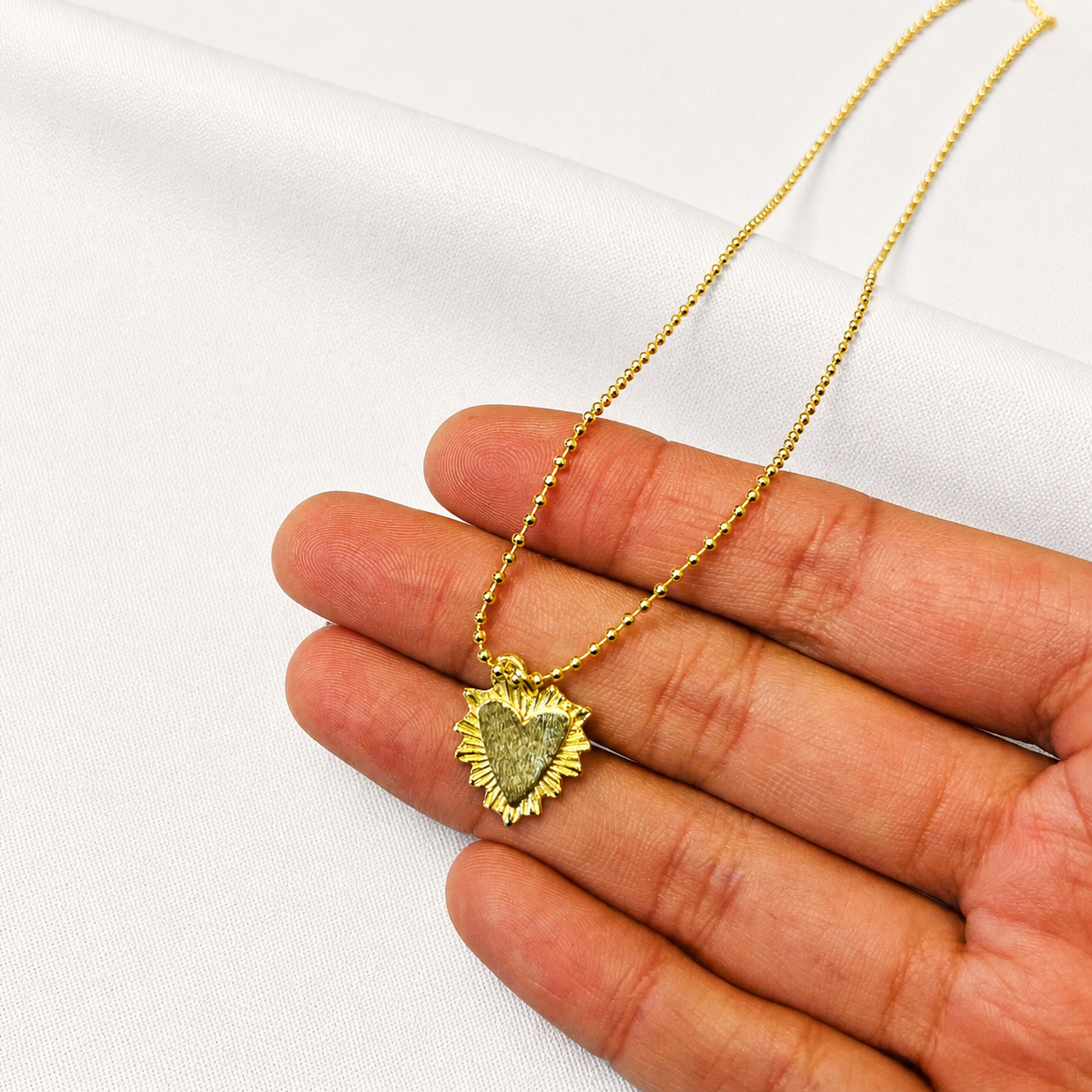 Collar corazón