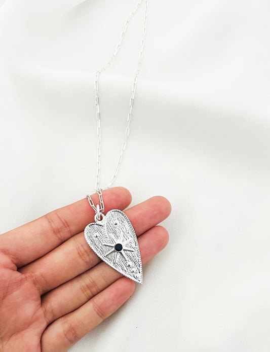 Collar corazón
