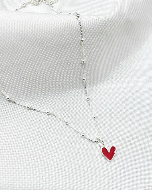Collar corazón