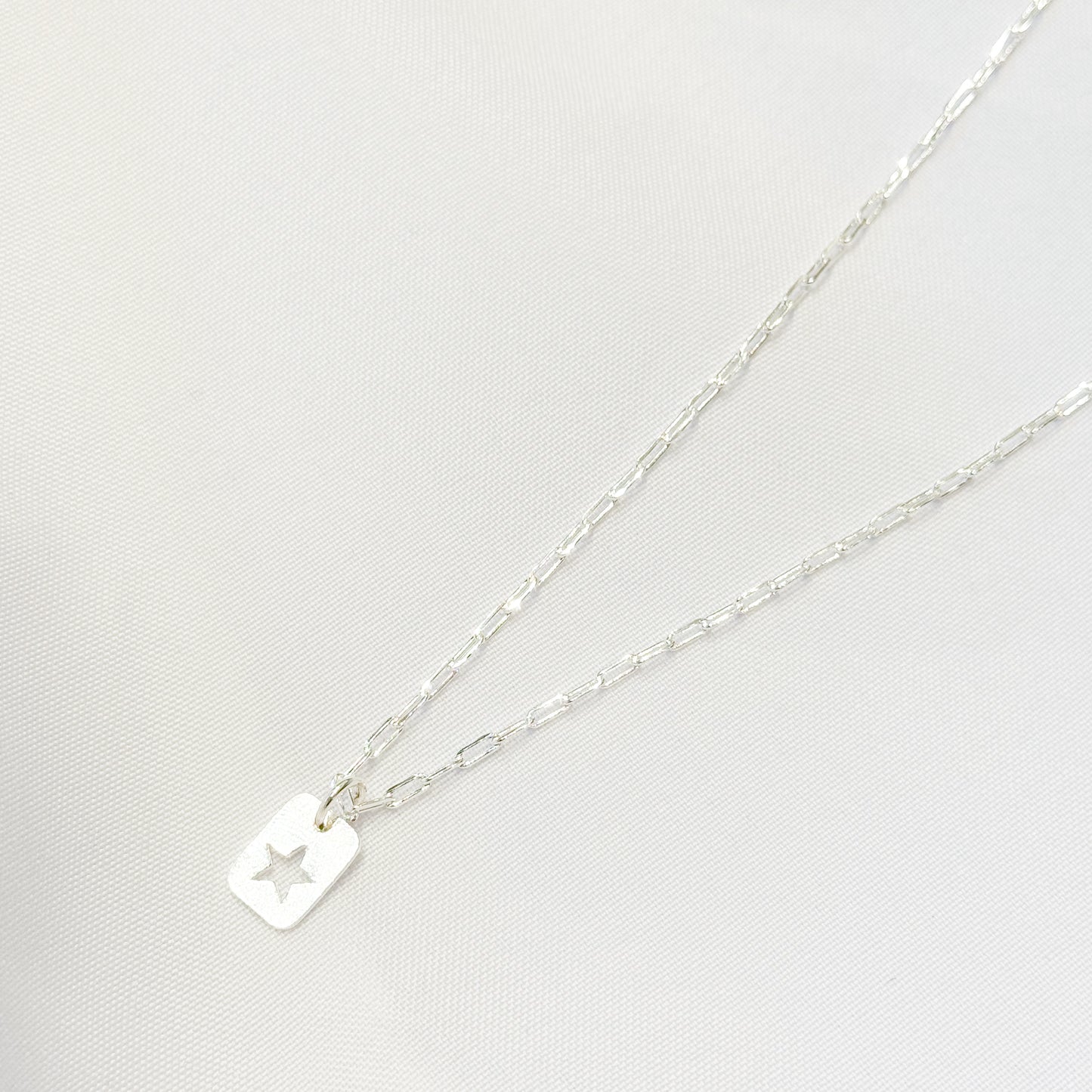 Collar medalla estrella