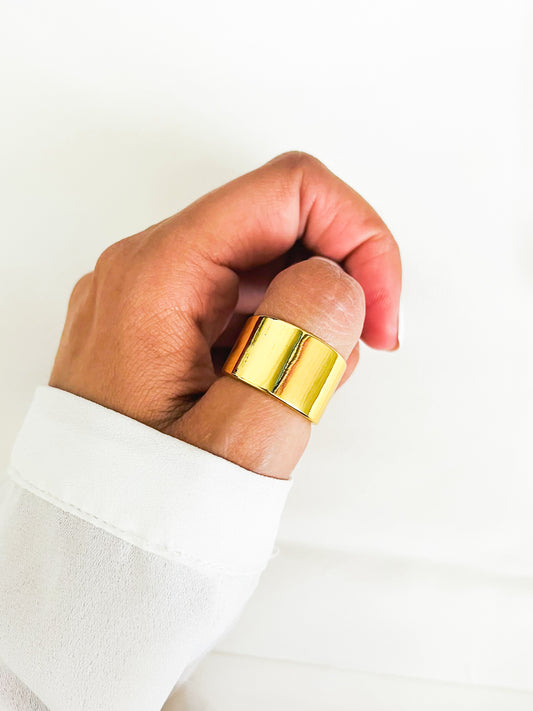 Anillo liso golden