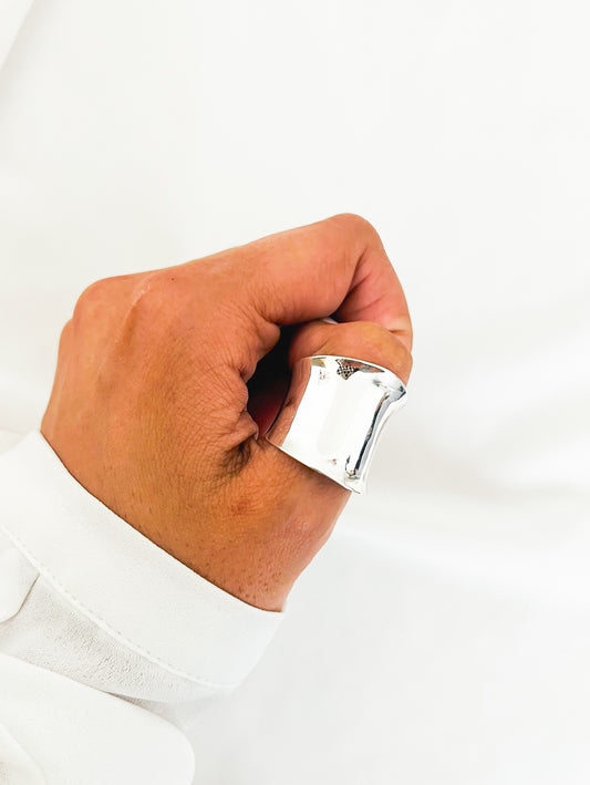 Anillo Liso Plata