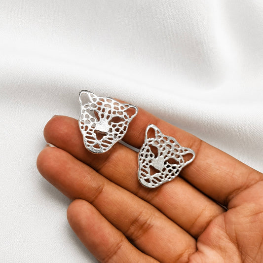 Aros tigre silver