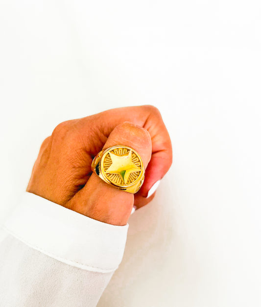 Anillo Estrella Gold