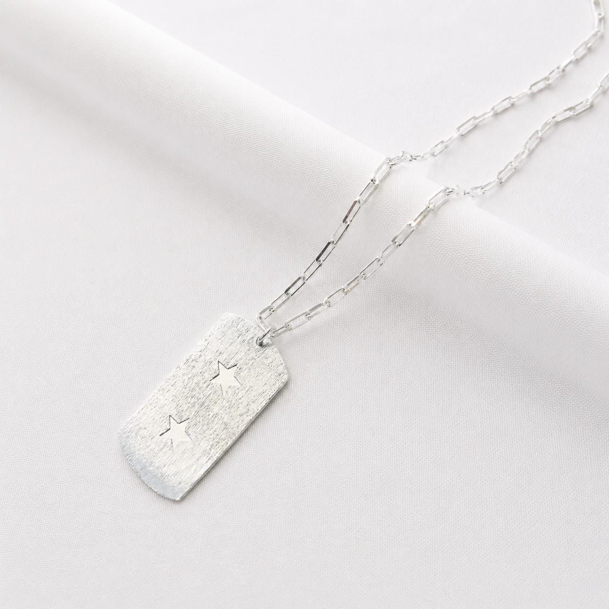 Collar placa estrella