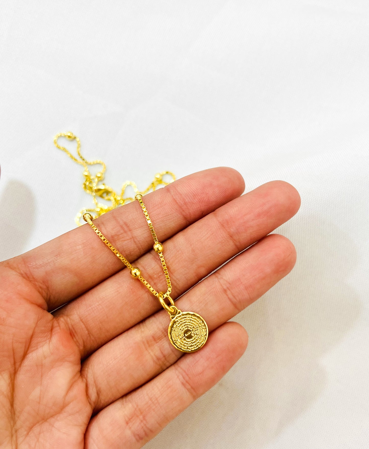 Collar padre nuestro mini